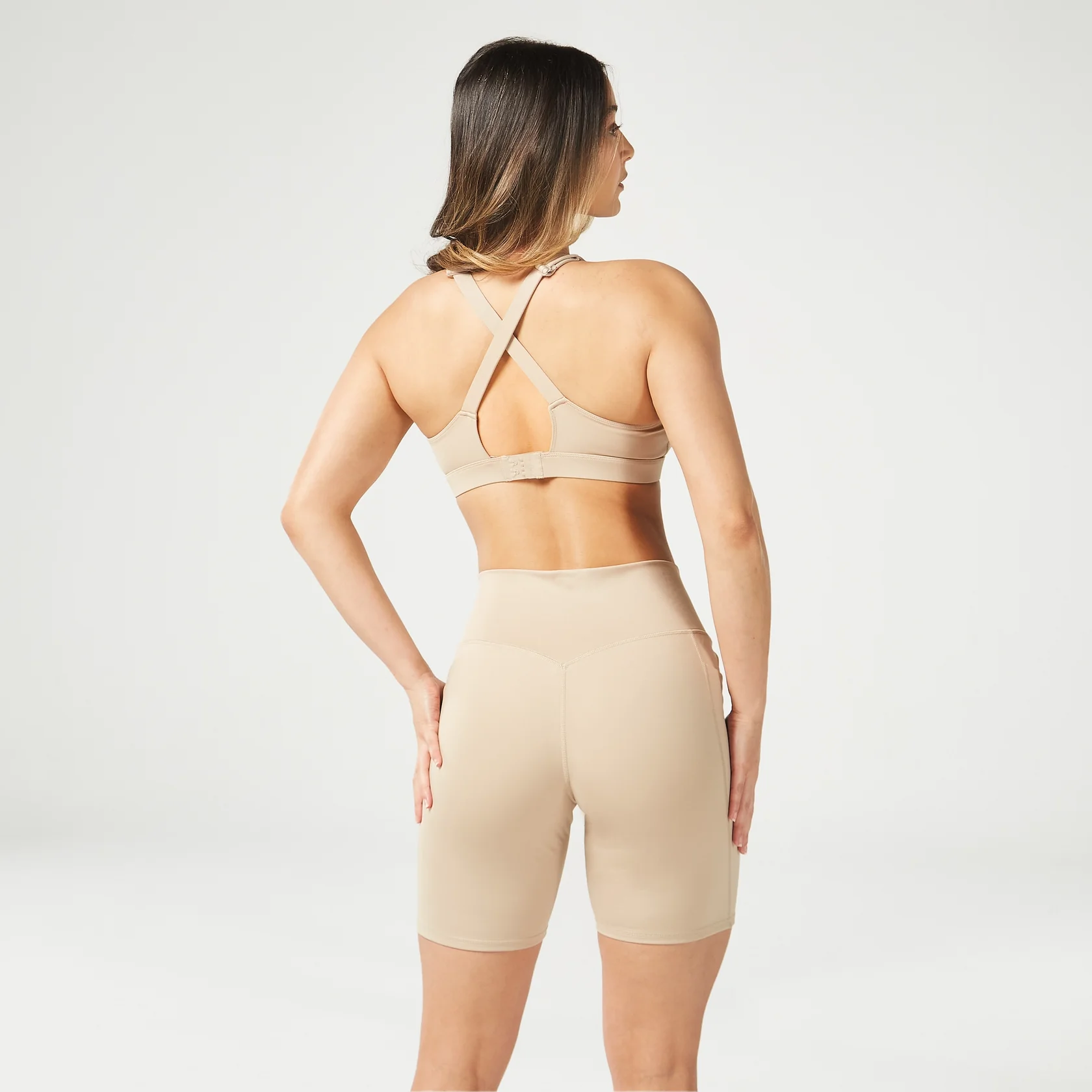 Essential 可調節式運動內衣（奶茶）