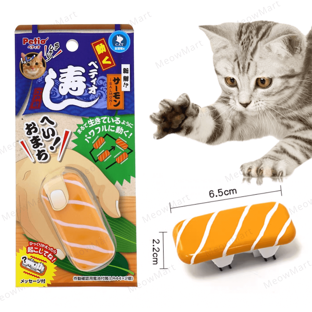 Petio 電動壽司貓玩具 (三文魚)
