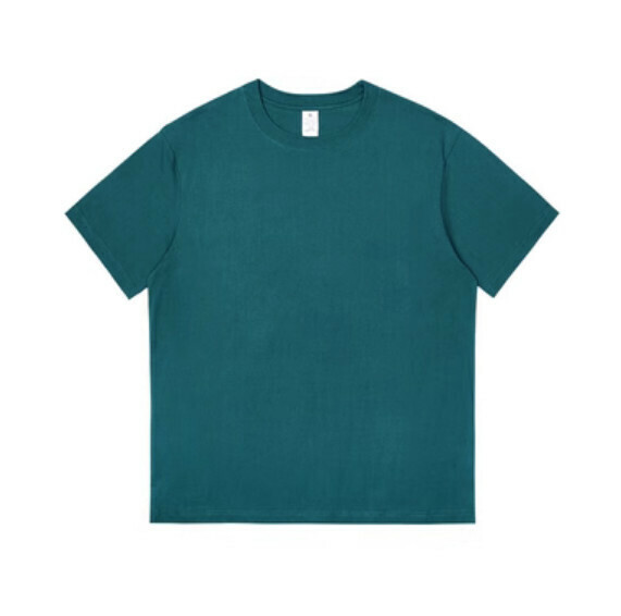 Simple and opaque solid color short sleeve T (finch green) [S-4XL size] [Contact customer service to confirm the shipping size after placing an order]