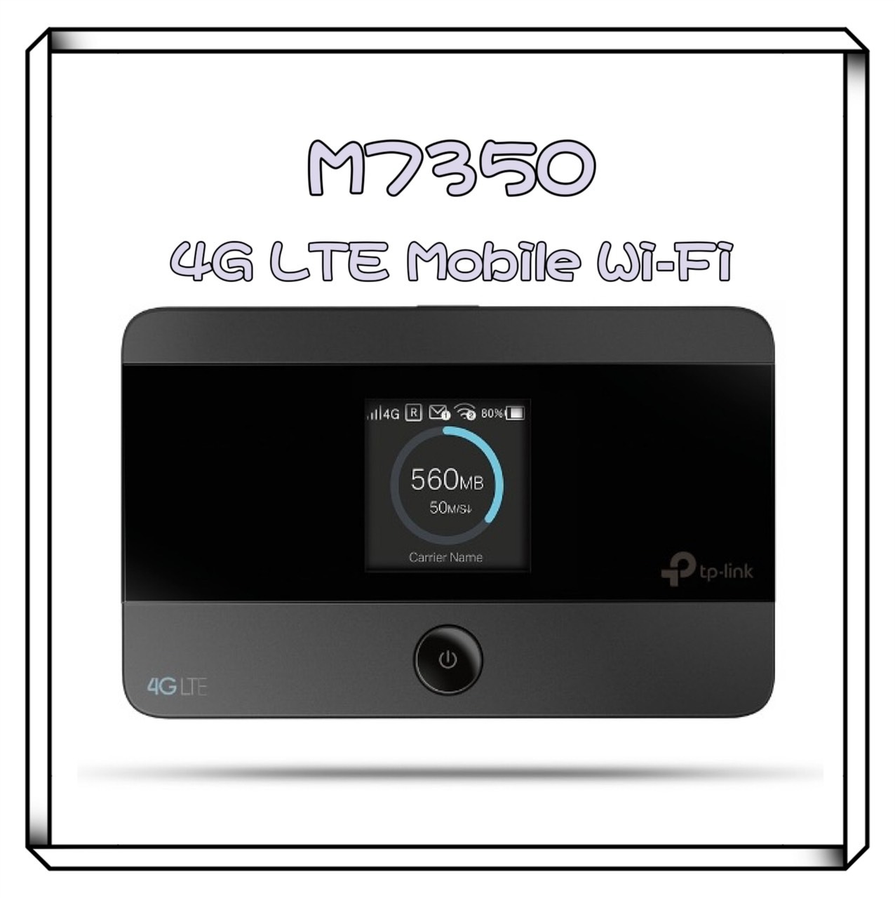 TP-LINK  M7350 4G LTE Mobile Wi-Fi 分享器
