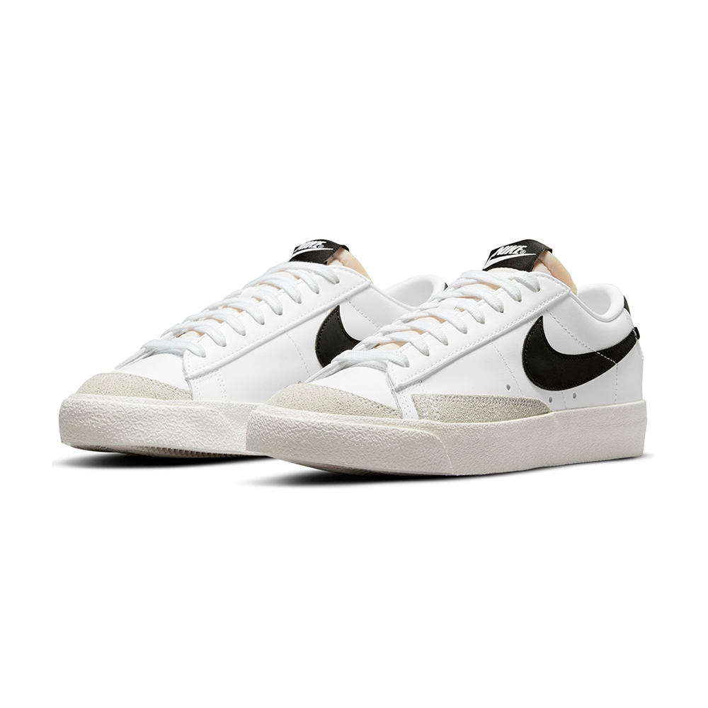 W Nike Blazer Low 麂皮 白黑 休閒鞋 DC4769-102