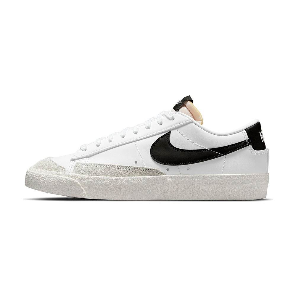 W Nike Blazer Low 麂皮 白黑 休閒鞋 DC4769-102