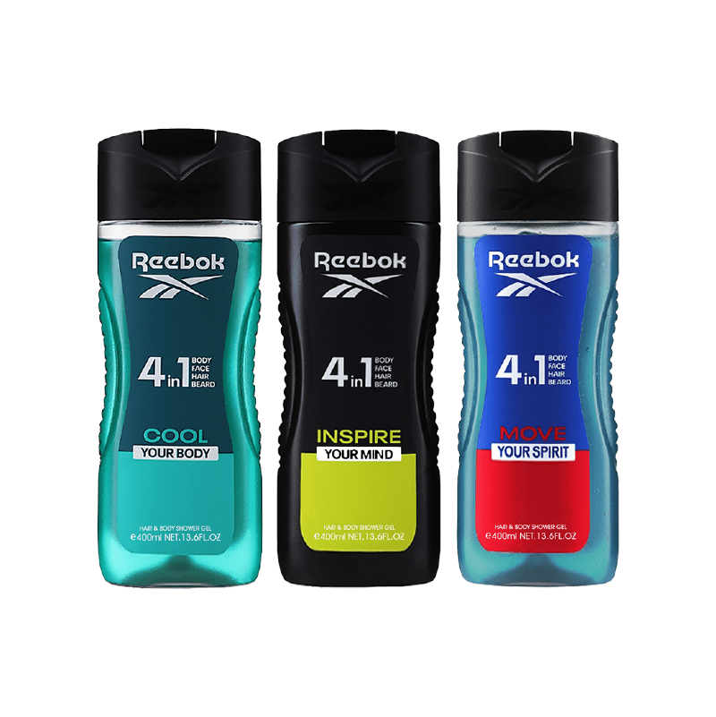 Reebok 四合一沐浴膠