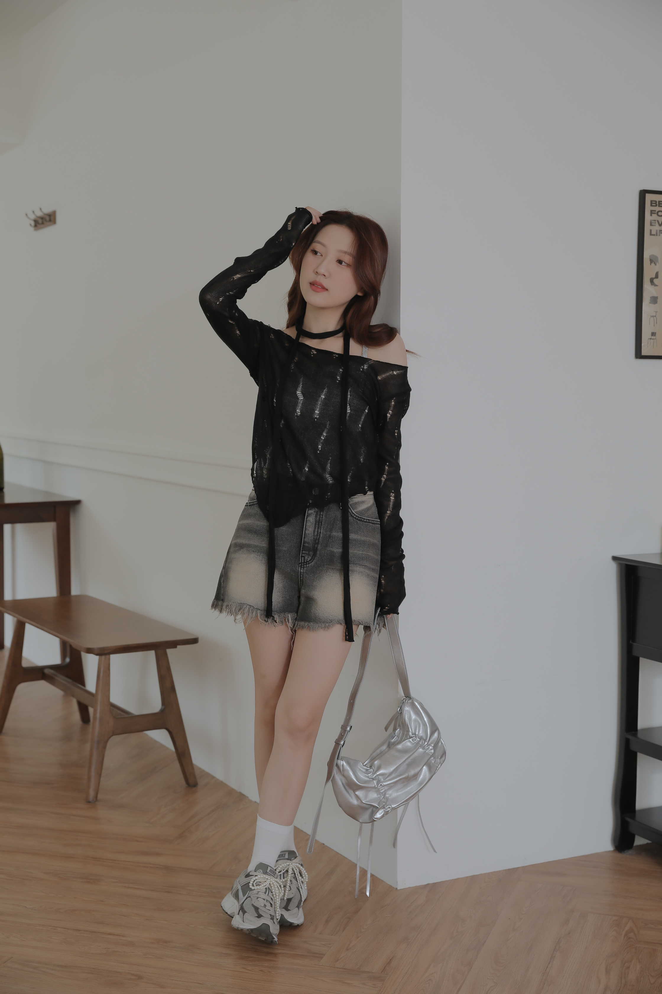 Tassels Denim Shorts #短褲