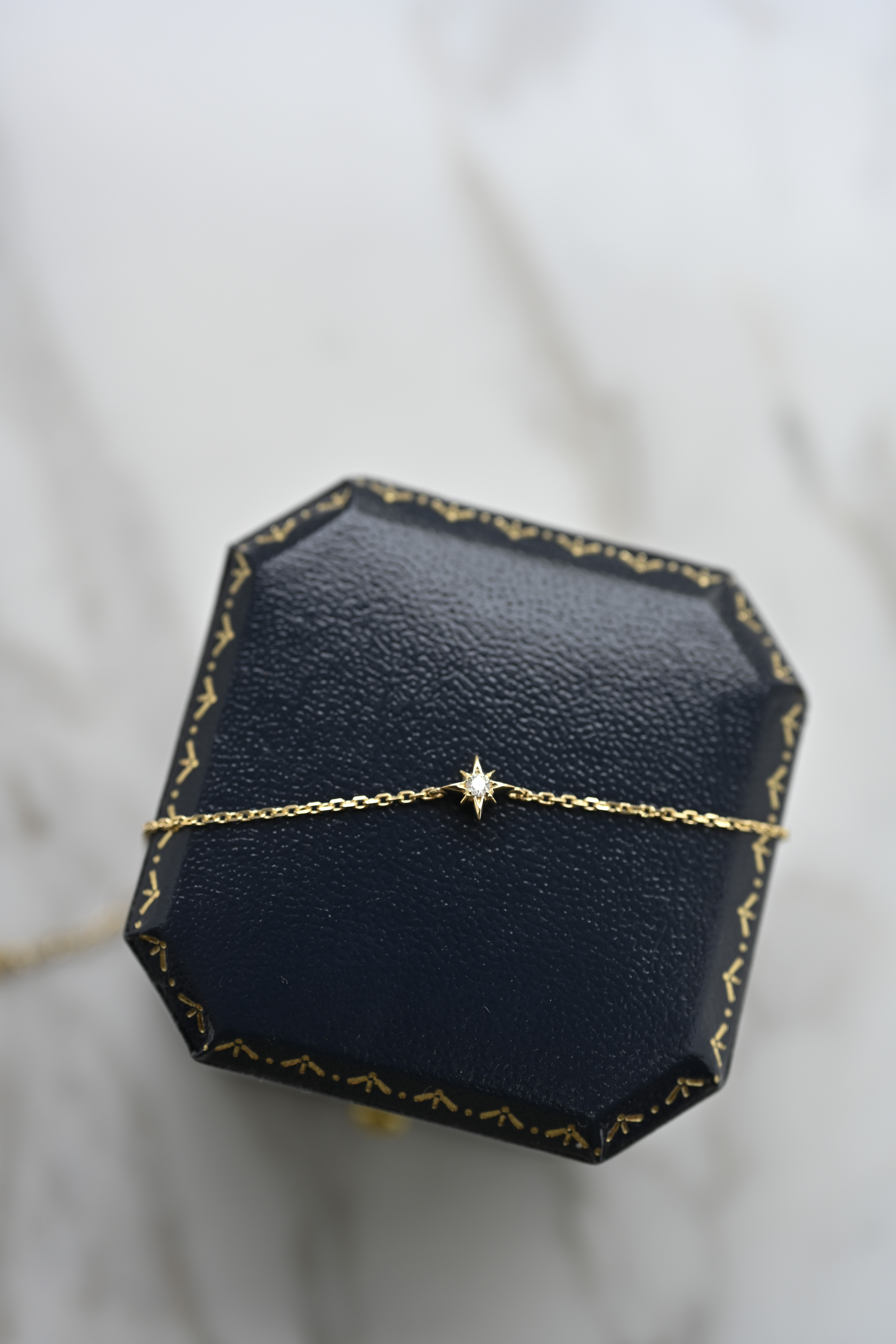 18K Little Star Diamond Bracelet
