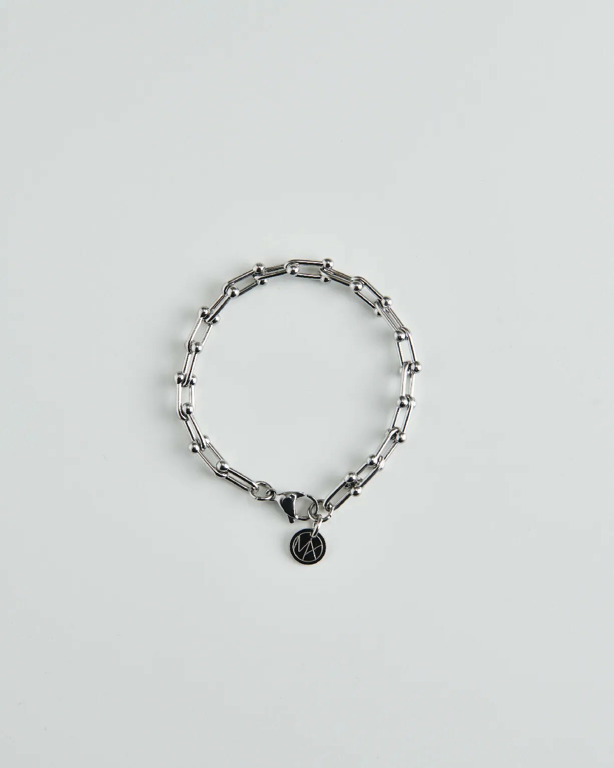 MIXTURE MB021 馬蹄 鐵形 純鋼 手鍊