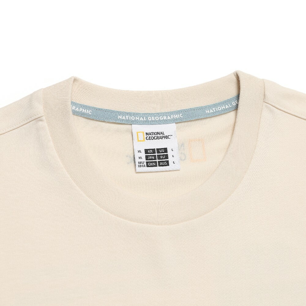 【NATIONAL GEOGRAPHIC】UNI DRYSIL GRAPHIC T-SHIRT National Geographic Unisex Drysil Graphic Short Sleeve Tee