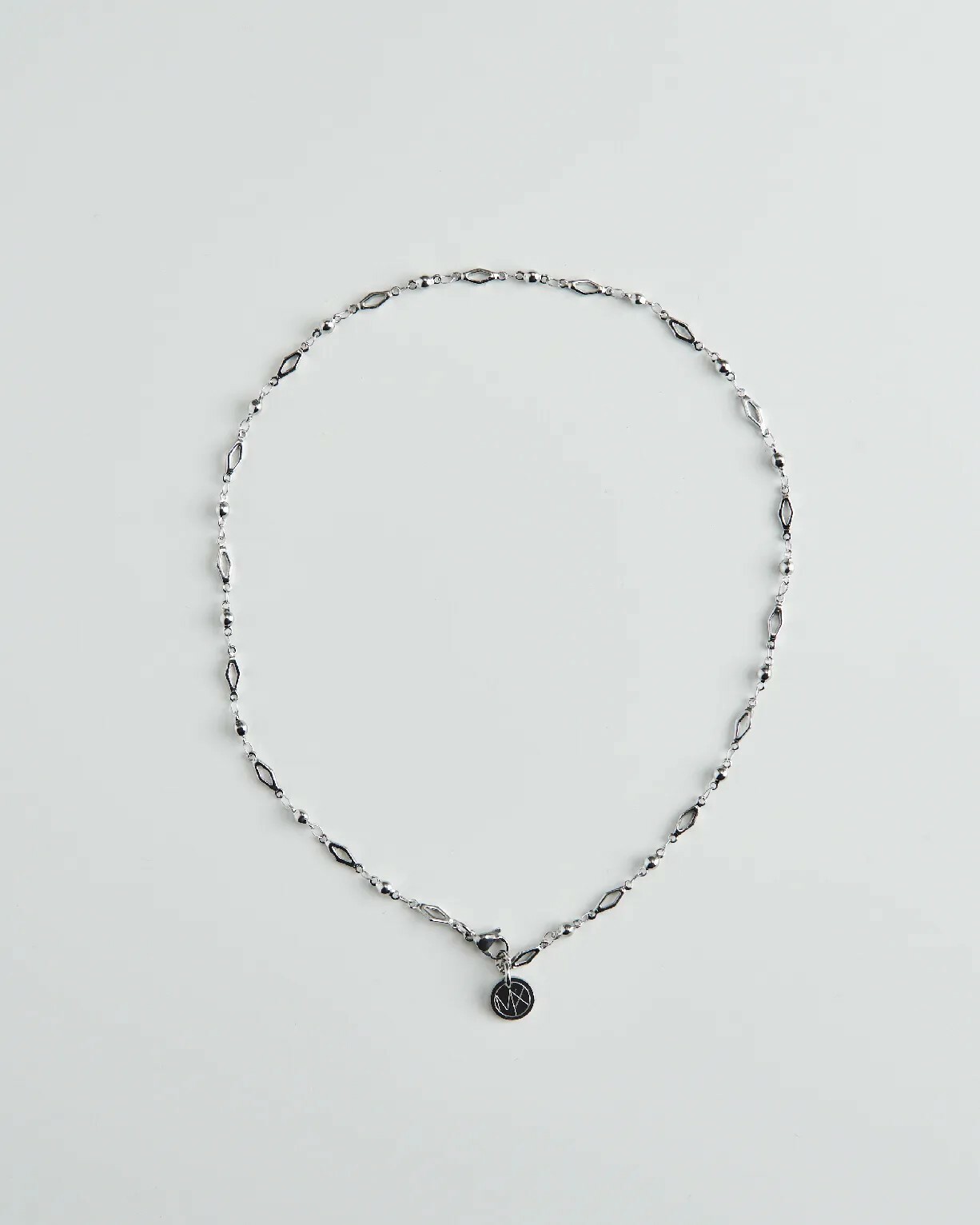 MIXTURE MN023 4MM寬 特殊 鏈身 純鋼 項鍊