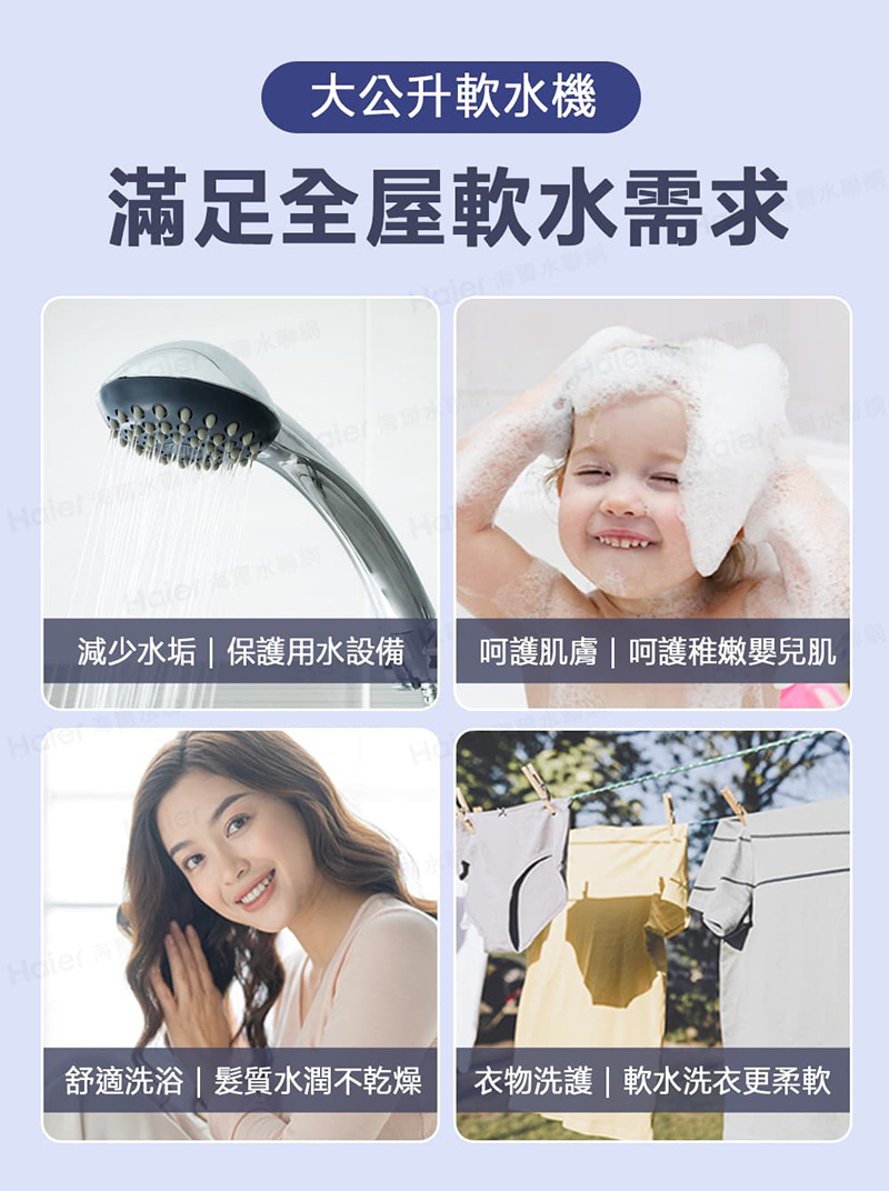 Haier 海爾 中央軟水機 37L(HR-CWS-K3)