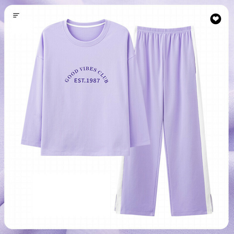 熱推長袖睡衣套裝【M-XXL碼 AM23516】【下單后聯絡客服確認發貨尺碼 】