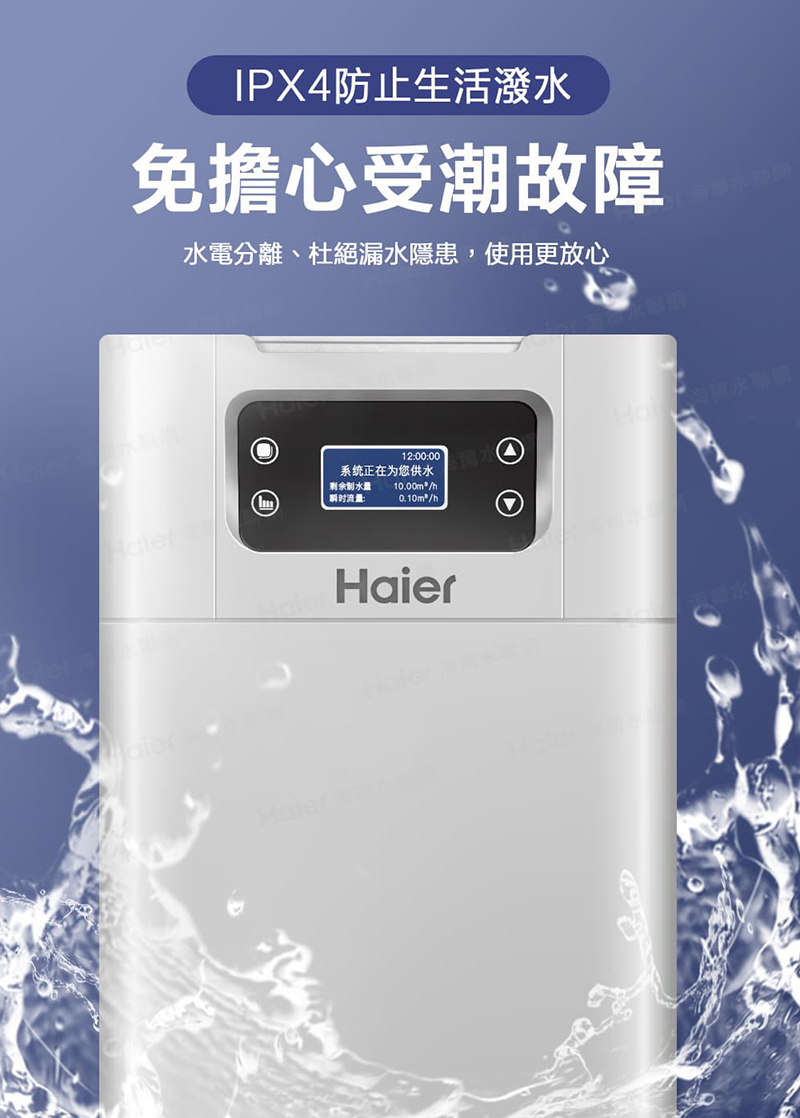 Haier 海爾 中央軟水機 37L(HR-CWS-K3)