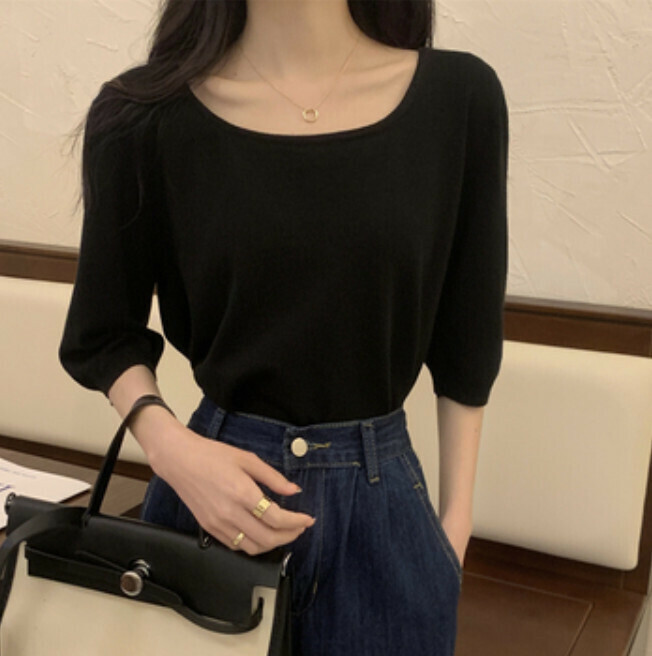 Slim Slim T-Shirt (Black One-size-fits-all)