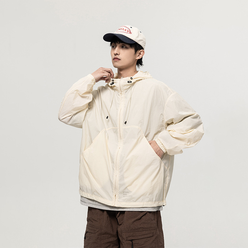 4M13 輕薄感戶外機能連帽外套 兩色