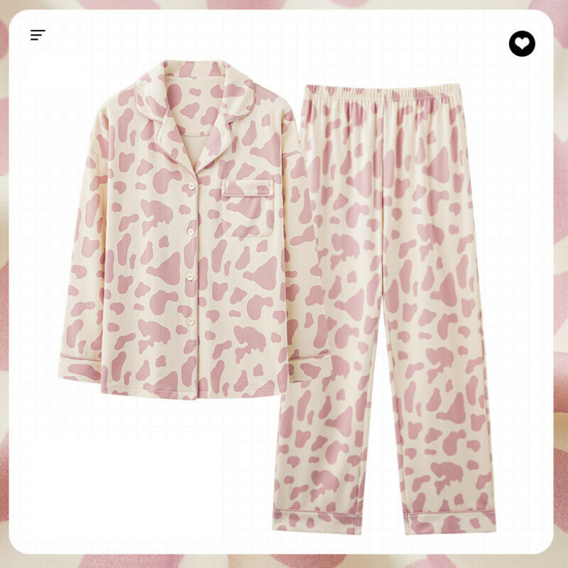 激抵長袖睡衣套裝【M-XXXL碼 AM-34527】【下單后聯絡客服確認發貨尺碼 】