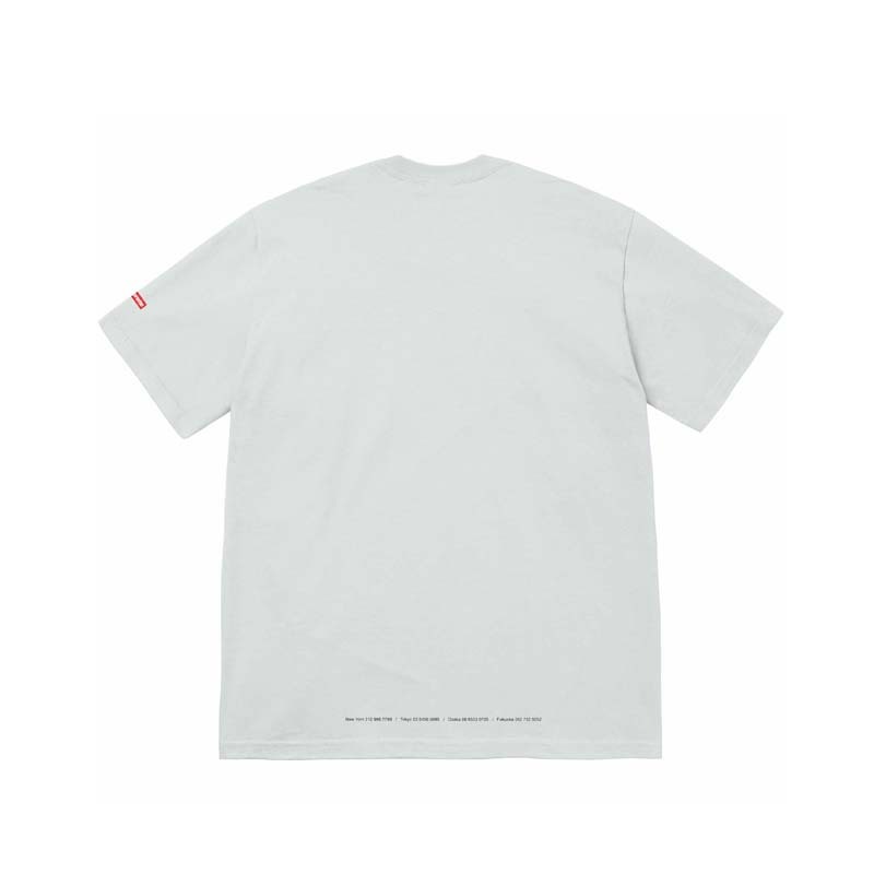 Supreme TUNNEL TEE WHITE 白 短袖 短T SS24T50-WE [台灣現貨]
