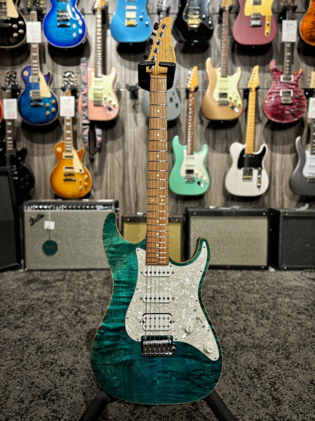 Suhr Standard Plus Pau Ferro Bahama Blue 電吉他 公司貨 【宛伶樂器】