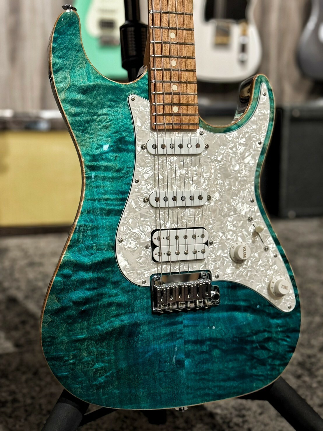 Suhr Standard Plus Pau Ferro Bahama Blue 電吉他 公司貨 【宛伶樂器】
