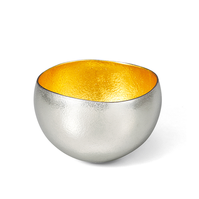 能作 金箔 純錫 圓滿 搖曳杯 (大) (155ML)