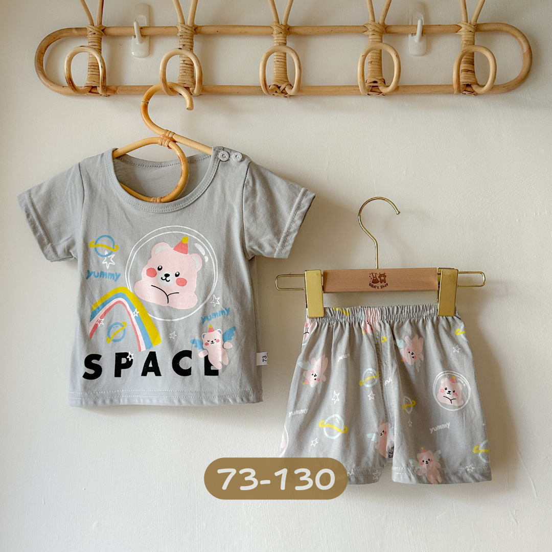 灰色太空兔兔居家套裝