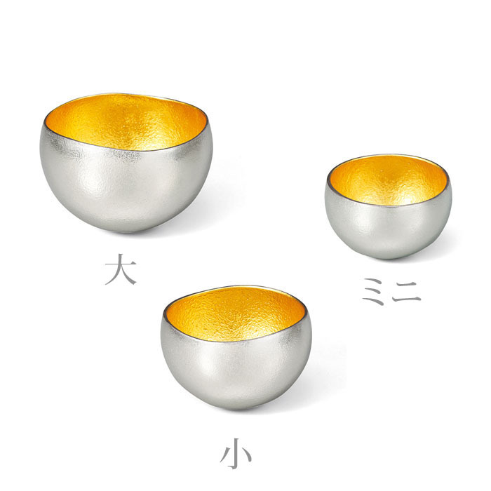 能作 金箔 純錫 圓滿 搖曳杯 (大) (155ML)