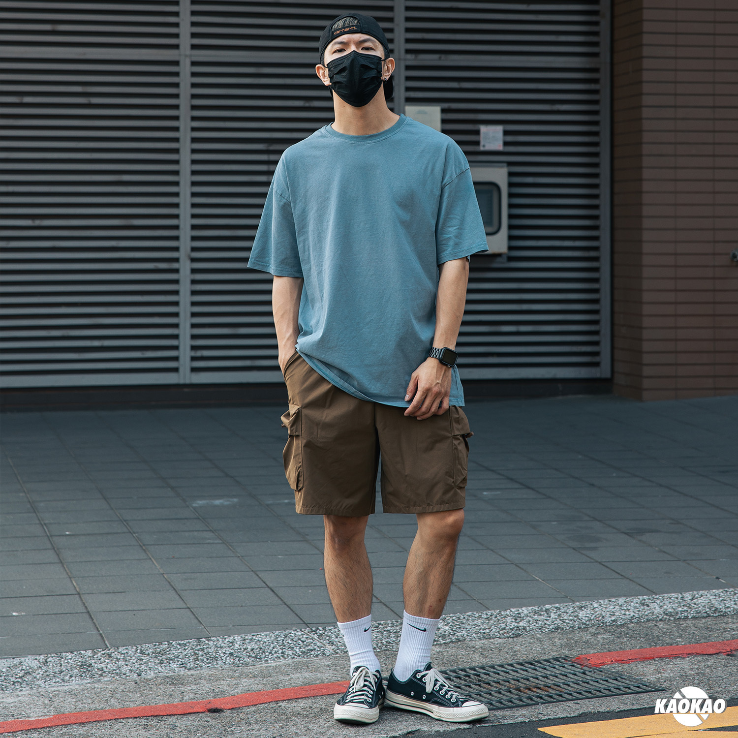 ALLY CG168KK 水洗仿舊 「口袋/無口袋」素T