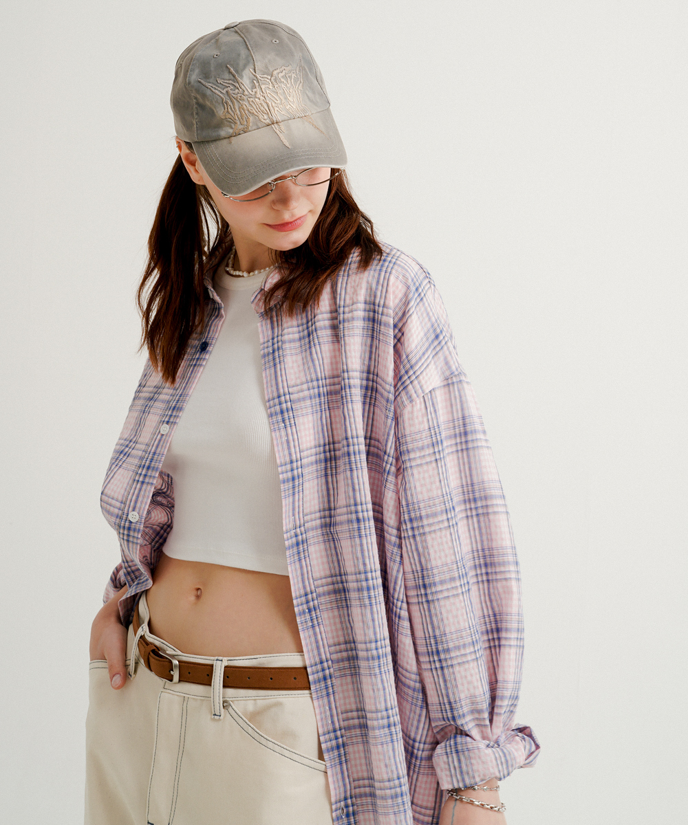 <預購> 韓國WV PROJECT SEER PRIME 復古格紋襯衫