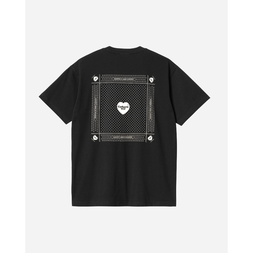 2024SS CARHARTT WIP Heart Bandana T-Shirt 愛心 短T 現貨