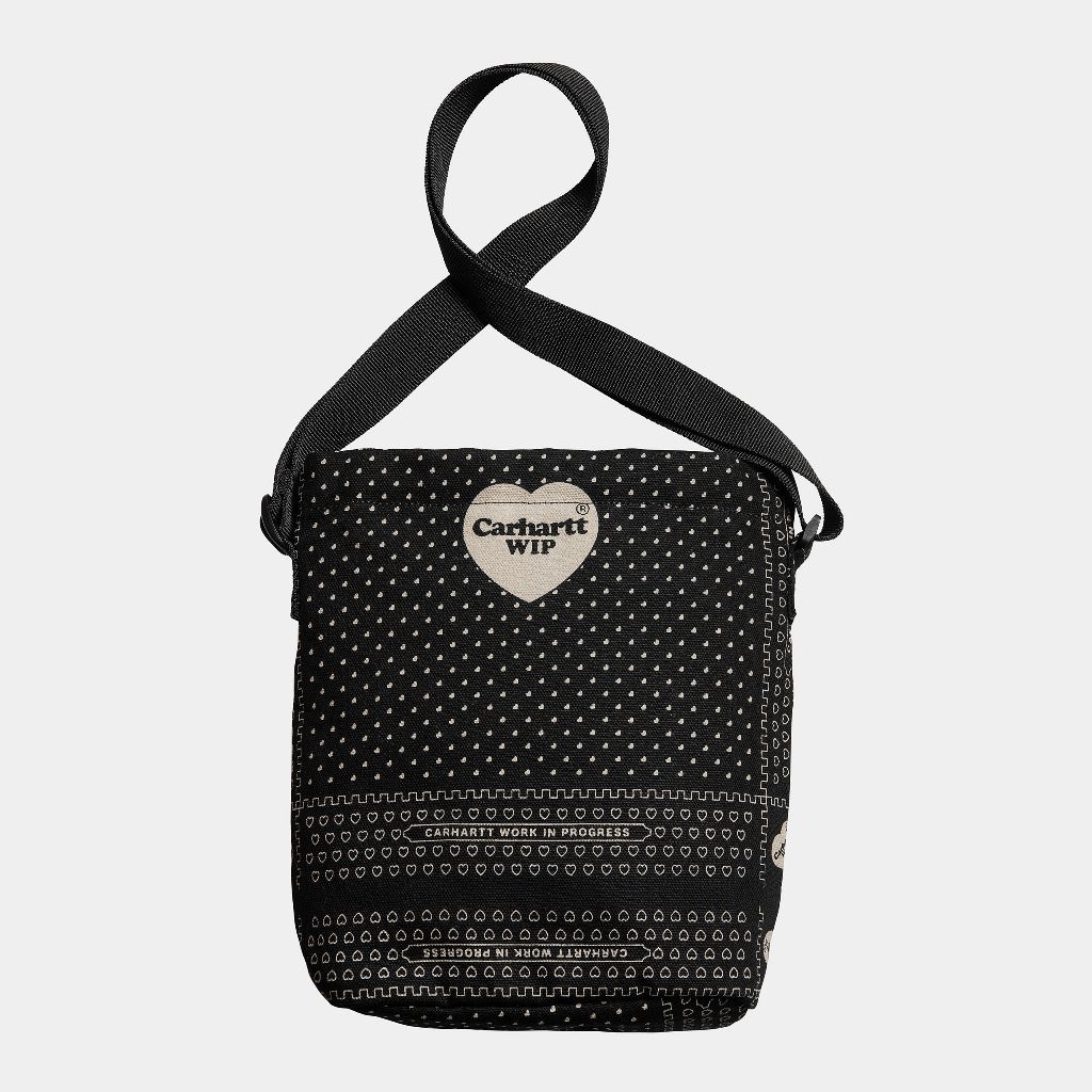 2024SS CARHARTT WIP Heart Bandana Shoulder Bag 愛心 水桶包 側背包 現貨 I033095