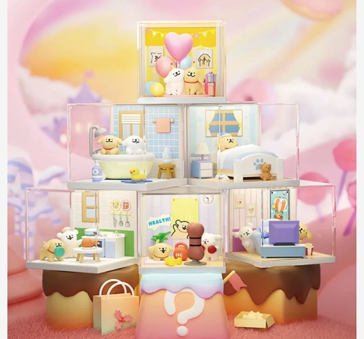 KTQ STORE ‧ 線條小狗 生活日常盲盒