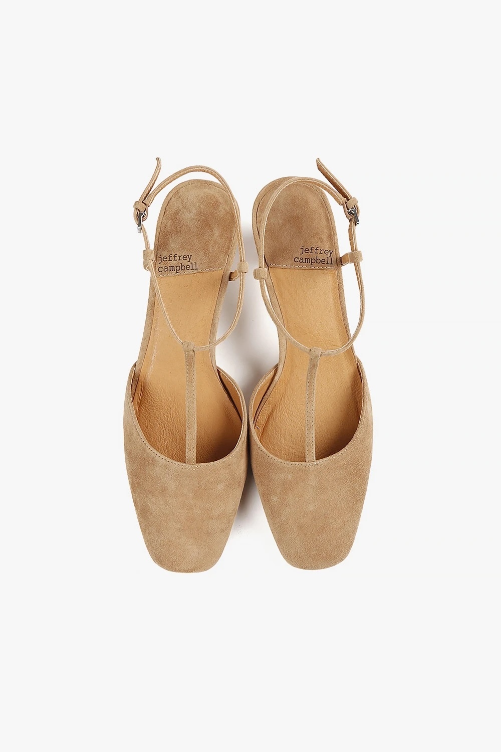 Chantall 真皮繞踝中跟鞋