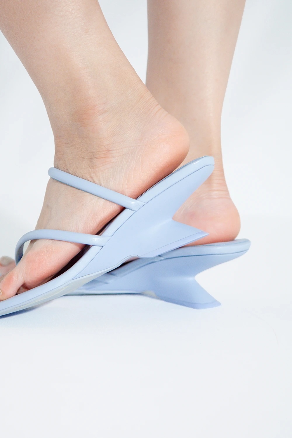 Lelia 繽紛特殊造型中跟鞋