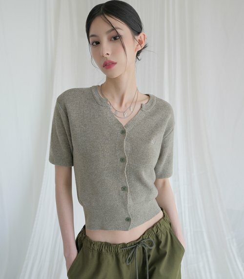 AVANDRESS Olly Linen Short-Sleeve Knit