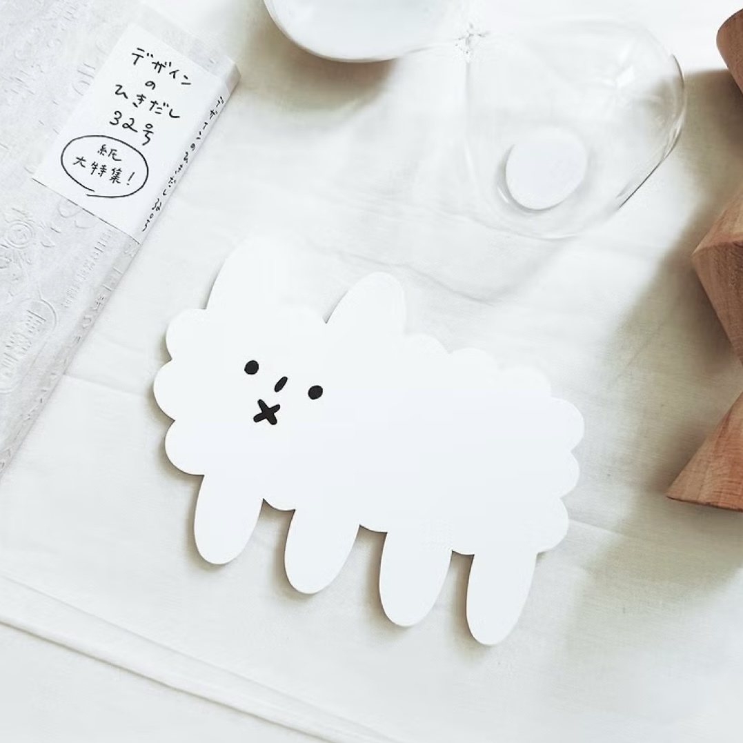 右手超人 大大厚厚割型卡片