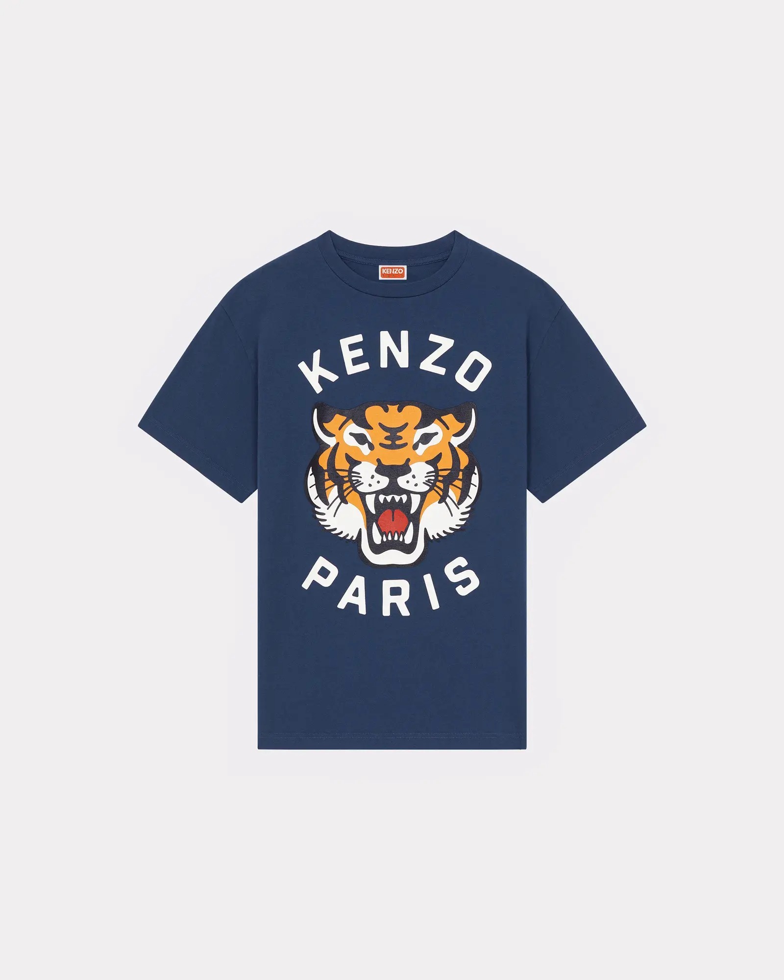 KENZO Paris Kenzo Lucky Tiger Oversized Tee Midnight Bl