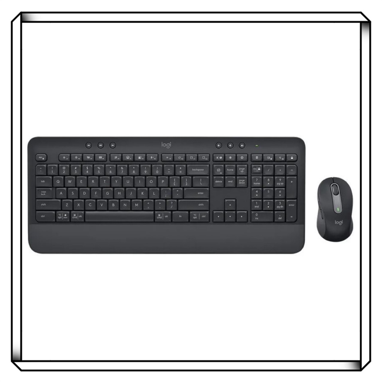 Logitech 羅技 商用 MK370 無線鍵盤滑鼠組