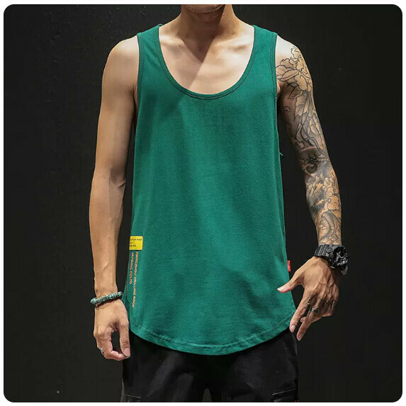 運動背心男士（深綠色【M_5XL碼】（下單後聯繫客服確認尺碼））