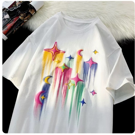 Short-sleeved T-shirt man (white [size M_5XL] (contact customer service to confirm the shipping size after placing an order))