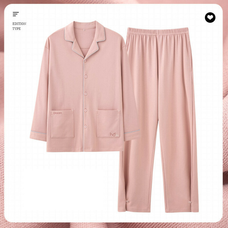 熱推長袖睡衣套裝【M-XXL碼 AM2803】【下單后聯絡客服確認發貨尺碼 】
