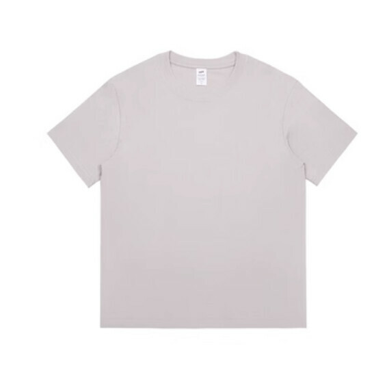 Simple and opaque solid color short-sleeved T (seagull gray) [S-4XL size] [Contact customer service to confirm the shipping size after placing an order]