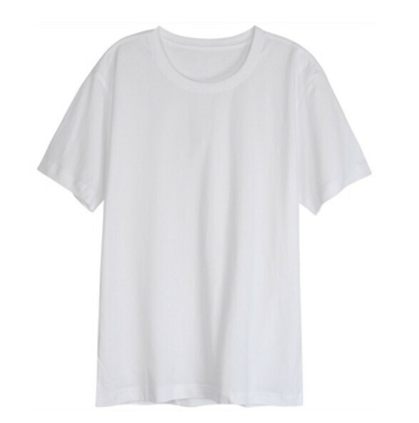 Cotton Leggings T-shirt (White Short Sleeve [180g] S-2XL Contact Customer Service to Confirm Shipping Size after placing an order)
