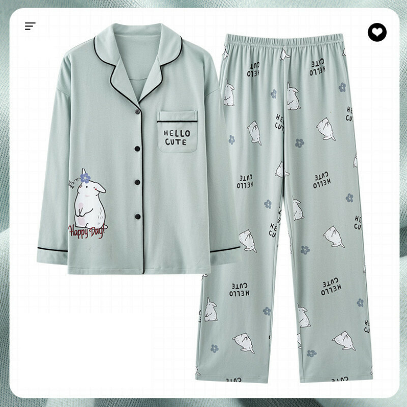 熱賣長袖睡衣套裝【M-XXXL碼 AM-34578】【下單后聯絡客服確認發貨尺碼 】