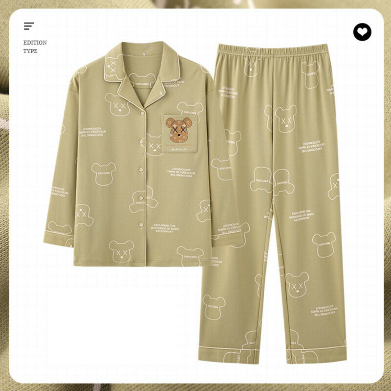 熱推長袖睡衣套裝【M-XXL碼 AM2805】【下單后聯絡客服確認發貨尺碼 】