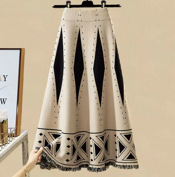 Slimming Skirt #Single Piece (Apricot Color) (M-4XL Size) (Contact customer service to confirm size after placing an order) 