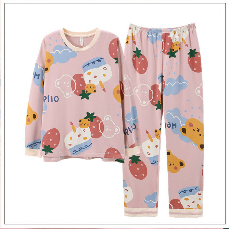 新款長袖睡衣套裝【M-XXL碼 AM20691】【下單后聯絡客服確認發貨尺碼 】