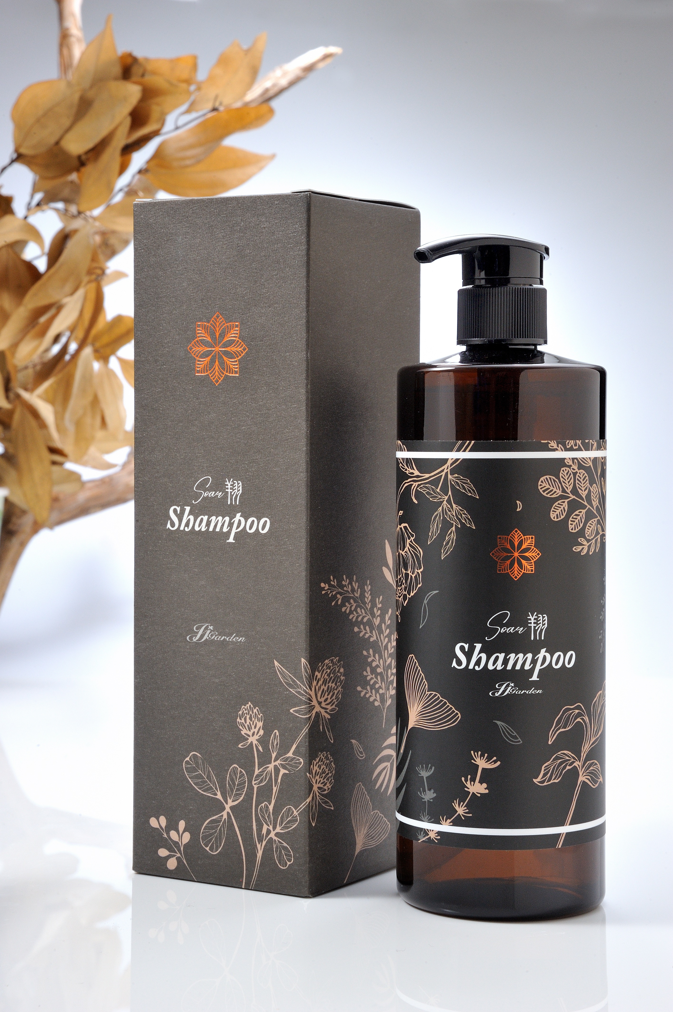 Soar-翔 玫瑰保濕控油洗髮露500ml