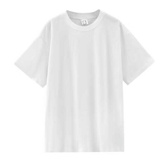Cotton Bottom T-Shirt (White Short Sleeve [Heavy 260g] S-2XL Contact Customer Service to Confirm Shipping Size after Placing an Order)