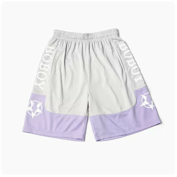Ice Silk Basketball Shorts Men's Summer (Gray [M_5XL Size] (Contact customer service to confirm the shipping size after placing an order)