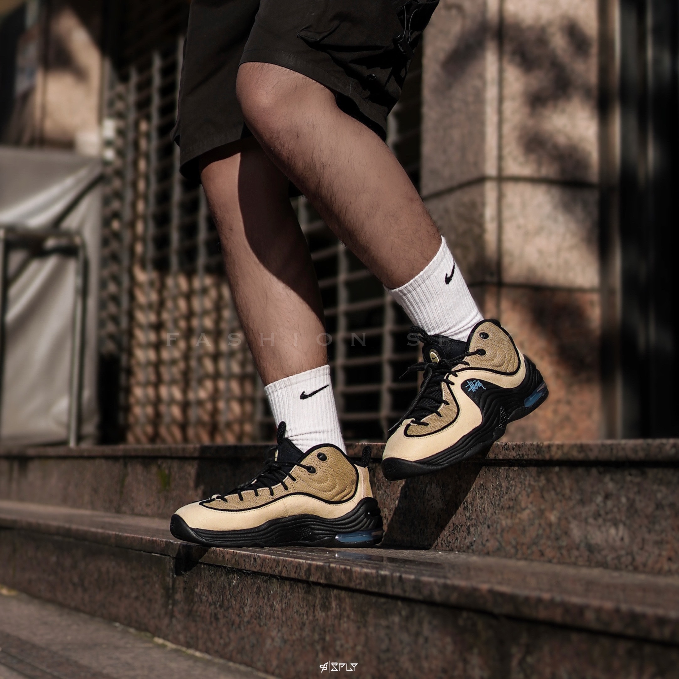 靴 Stussy Nike Air Penny 2 Rattan Limestone Air Penny 2 x Stüssy 'Rattan and Limestone' (DX6934-200