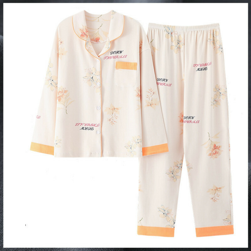Long sleeve pajama set【M-XXXL XP-4733】【Contact customer service to confirm shipping size after placing an order】
