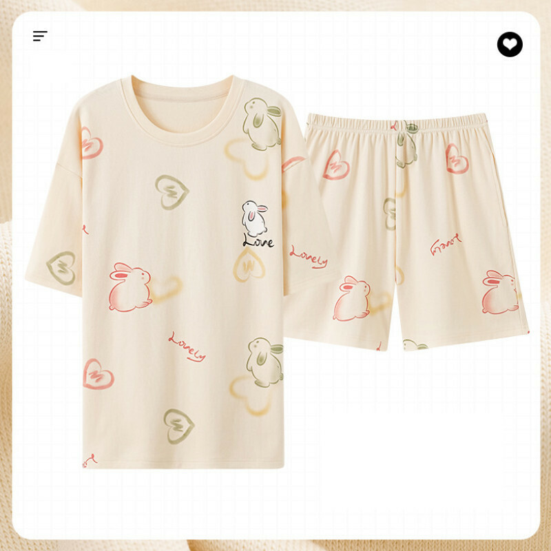 熱賣短袖短褲睡衣套裝【M-XXL碼 AM-25337】【下單后聯絡客服確認發貨尺碼 】